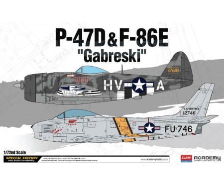 Academy - 12530 - P-47D & F-86E Gabreski  - Hobby Sector