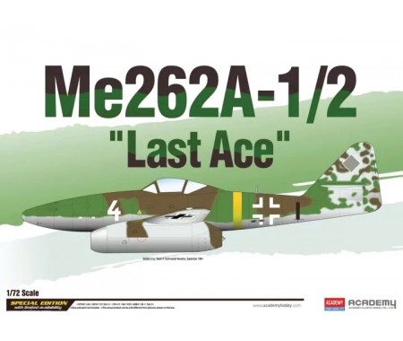 Academy - 12542 - Me262A-1/2 Last Ace  - Hobby Sector