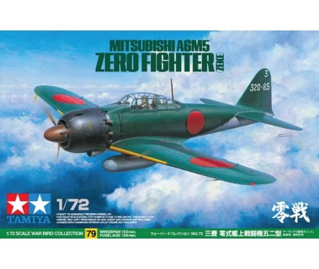 Tamiya - 60779 - Mitsubishi A6M5 Zero Fighter (Zeke)  - Hobby Sector