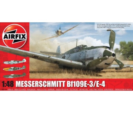 Airfix - A05120B - Messerschmitt Bf109E-3/E-4  - Hobby Sector