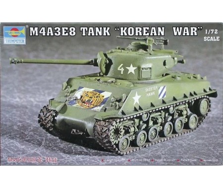 Trumpeter - 07229 - M4A3E8 Tank "Korean War"  - Hobby Sector