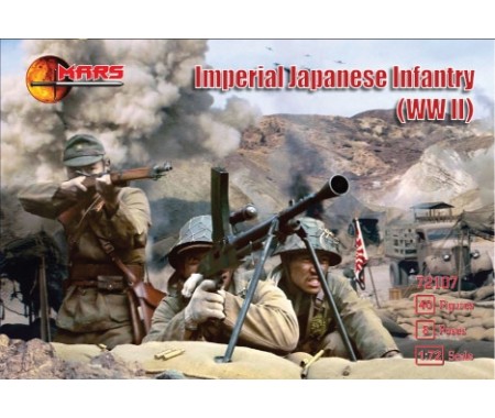 Mars Figures - 72107 - WWII Imperial Japanese Infantry  - Hobby Sector