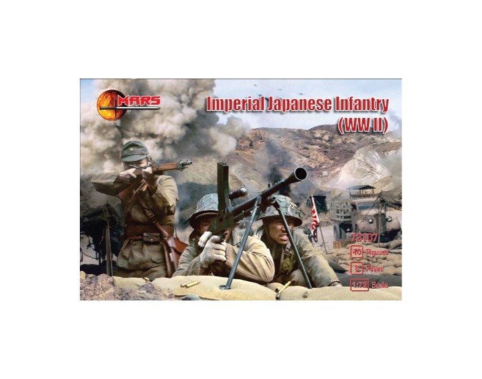 Mars Figures - 72107 - WWII Imperial Japanese Infantry  - Hobby Sector