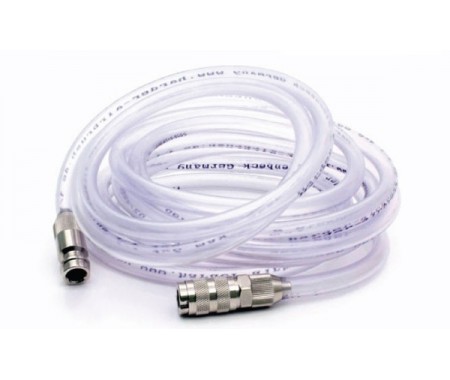 Harder & Steenbeck - 123963 - COMPLETE HOSE 2.5M (4X6MM) QUICK COUPLING ND 2.7MM - PLUG IN NIPPLE ND 5.0MM  - Hobby Sector