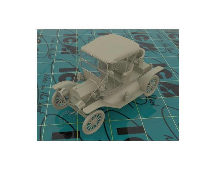 ICM - 24016 - American Model T 1912 Commercial Roadster Car  - Hobby Sector