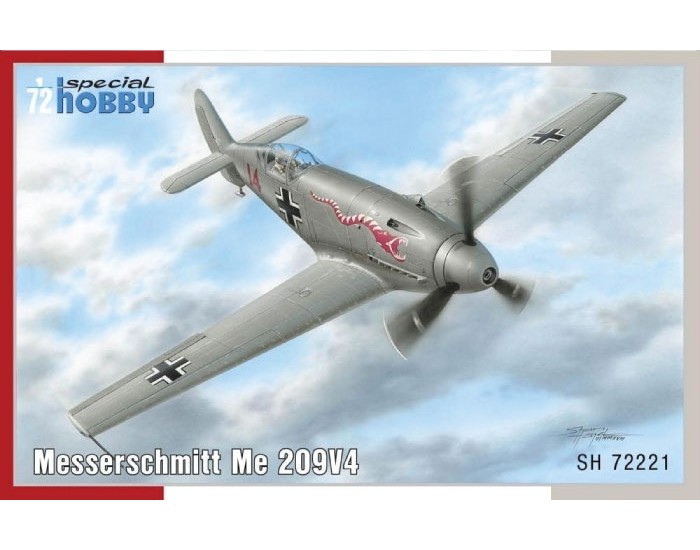 Special Hobby - SH72221 - Messerschmitt Me 209V-4  - Hobby Sector