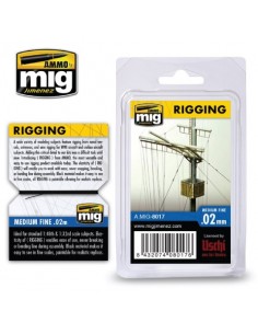 MIG - A.MIG-8017 - Rigging – Medium fine 0.02 mm  - Hobby Sector