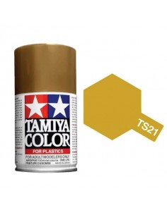 Tamiya - TS-21 - GOLD 100ml Spray Acrílico  - Hobby Sector