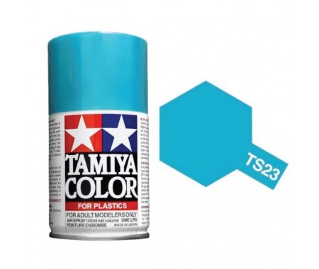 Tamiya - TS-23 - LIGHT BLUE 100ml Spray Acrílico  - Hobby Sector