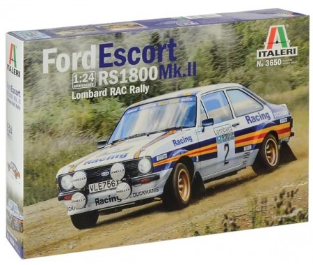 Italeri - 3650 - Ford Escort RS1800 Mk.II Lombard RAC Rally  - Hobby Sector