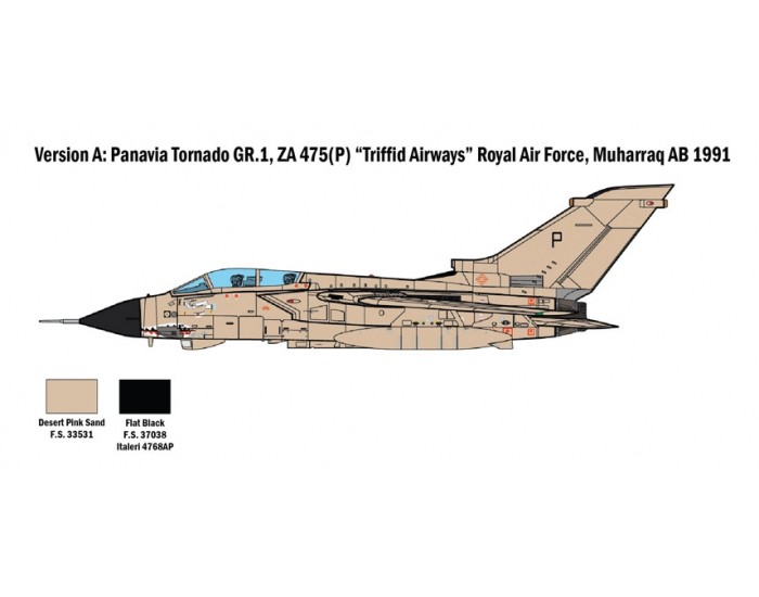 Italeri - 2783 - Tornado GR.1/IDS - Gulf War  - Hobby Sector