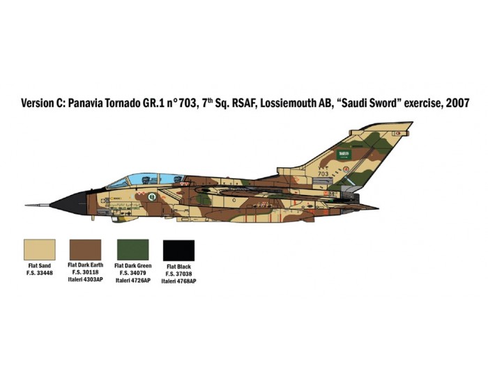Italeri - 2783 - Tornado GR.1/IDS - Gulf War  - Hobby Sector