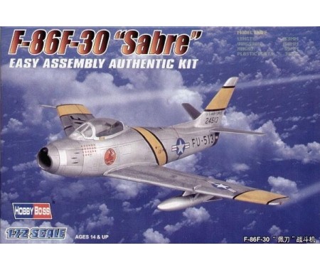Hobby Boss - 80258 - F-86F-30 Sabre - Easy Assembly Kit  - Hobby Sector