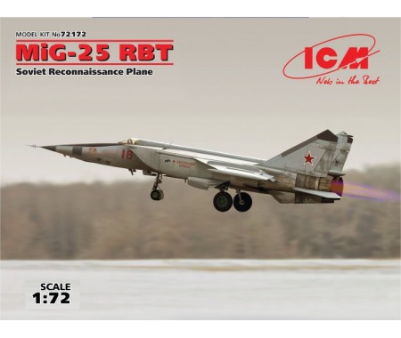 ICM - 72172 - MiG-25RBT Soviet Reconnaissance Plane  - Hobby Sector