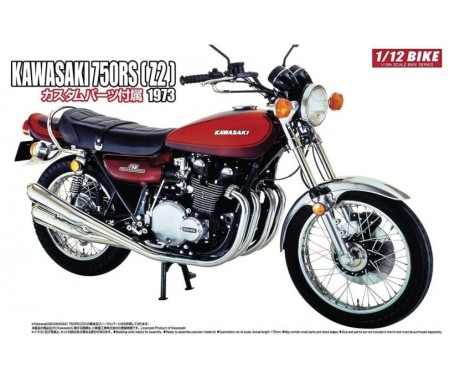 Aoshima - 052983 - Kawasaki 750RS (Z2) 1973 With Custom Parts  - Hobby Sector
