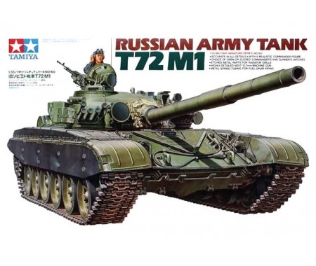 Tamiya - 35160 - Russian Army Tank T-72M1  - Hobby Sector