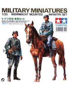 Tamiya - 35053 - Wehrmacht Mounted Infantry Set  - Hobby Sector