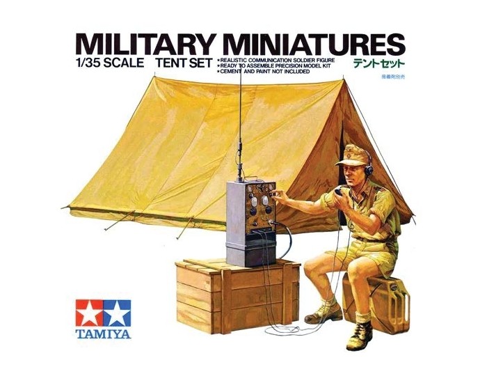 Tamiya - 35074 - Tent Set  - Hobby Sector