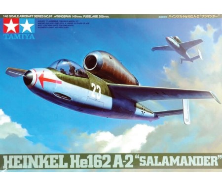 Tamiya - 61097 - Heinkel He162 A-2 Salamander  - Hobby Sector
