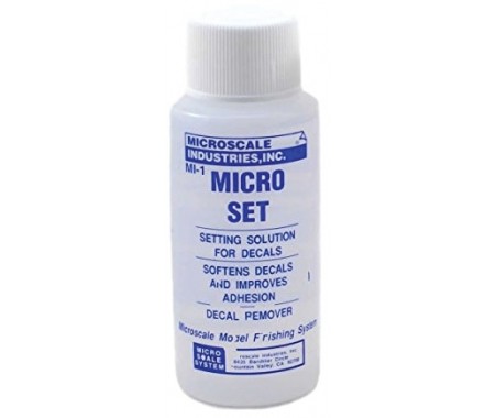 Microscale Industries - MI-1 - Micro Set Setting Solution for Decals - 28ml  - Hobby Sector