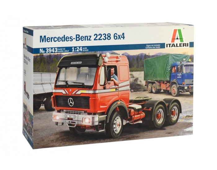 Italeri - 3943 - Mercedes-Benz 2238 6x4  - Hobby Sector