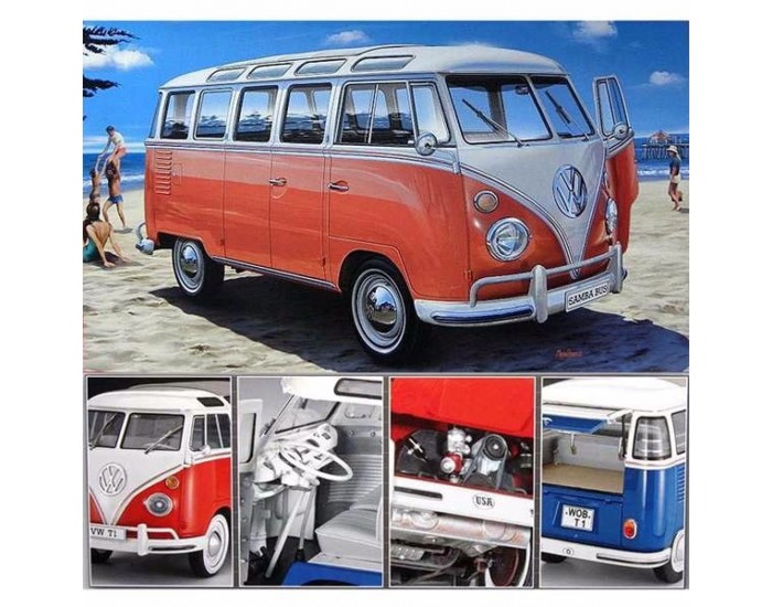 Revell - 07399 - Volkswagen T1 "Samba Bus"  - Hobby Sector