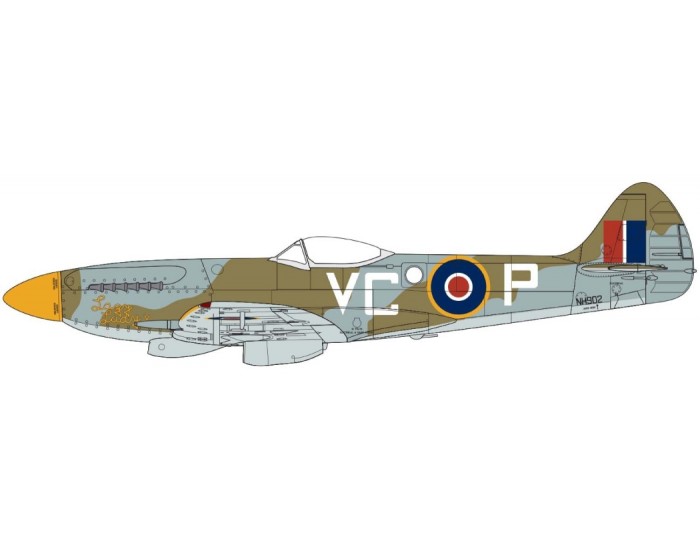 Airfix - A05135 - Supermarine Spitfire FR Mk.XIV  - Hobby Sector