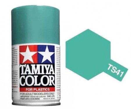Tamiya - TS-41 - Coral Blue 100ml Spray Acrílico  - Hobby Sector