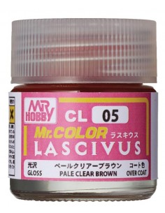 MrHobby (Gunze) - CL-05 - Mr.Color LASCIVUS Pale Clear Brown 10ml  - Hobby Sector
