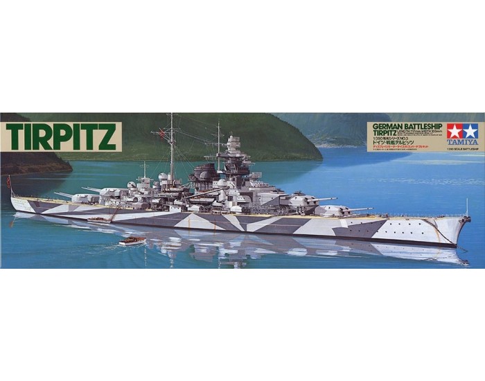 Tamiya - 78015 - German Battleship Tirpitz  - Hobby Sector