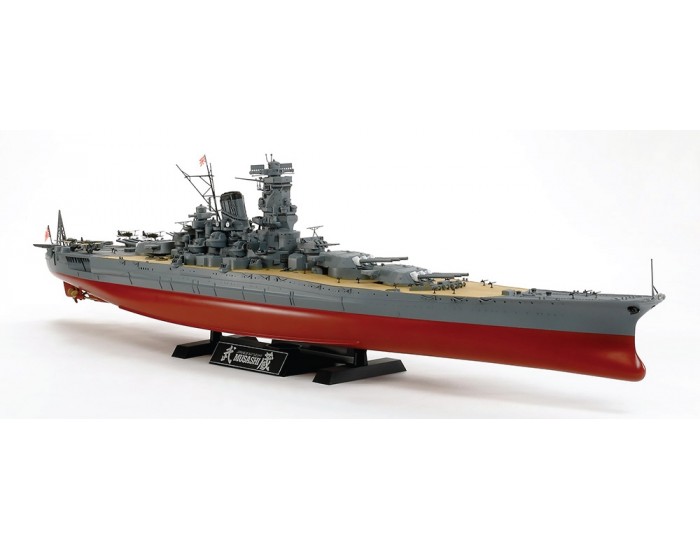 Tamiya - 78031 - Musashi Japanese Battleship  - Hobby Sector