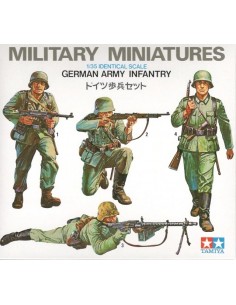 Tamiya - 35002 - Military Miniatures German Army Infantry  - Hobby Sector