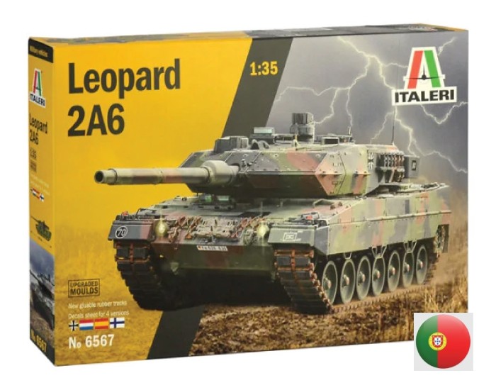 Italeri - 6567 - Leopard 2A6  - Hobby Sector