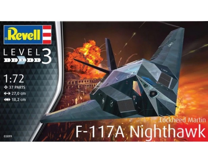Revell - 03899 - F-117A Nighthawk  - Hobby Sector