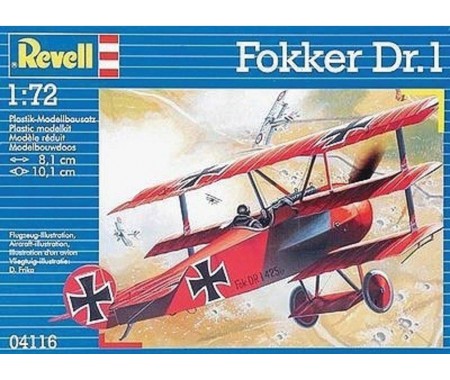 Revell - 04116 - Fokker Dr. 1 Triplane  - Hobby Sector