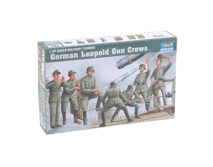 Trumpeter - 00406 - German Leopold Gun Crew  - Hobby Sector