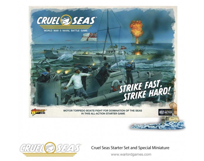 Warlord Games - 781510001 - Cruel Seas Starter Set - Strike Fast, Strike Hard!  - Hobby Sector