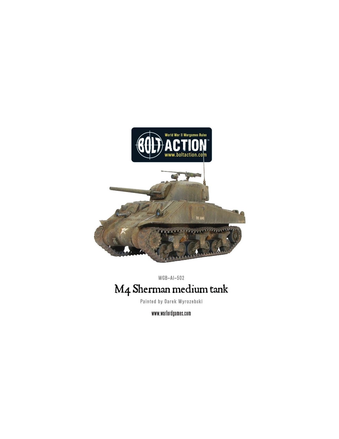 Bolt Action M4 Sherman Medium Tank 402013006 