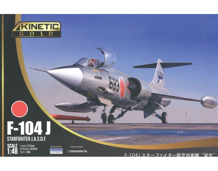 Kinetic - K48080 - F-104 J Starfighter J.A.S.D.F  - Hobby Sector