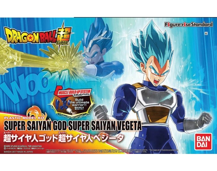 Bandai - 0219766 - Dragon Ball Z Super Saiyan God Super Saiyan Vegeta  - Hobby Sector