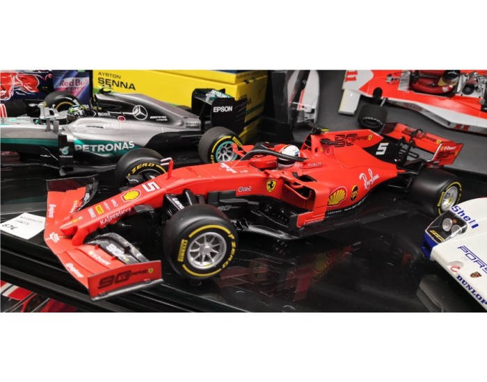 Bburago - 16807V - Ferrari F1 SF90 2019 - Sebastian Vettel  - Hobby Sector