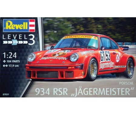 Revell - 07031 - Porsche 934 RSR Jagermeister  - Hobby Sector