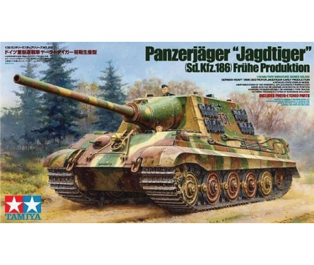 Tamiya - 35295 - Panzerjager "Jagdtiger" (Sd.Kfz.186) Fruhe Produktion  - Hobby Sector