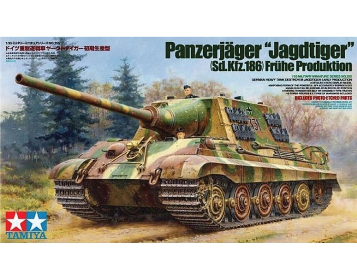 Tamiya - 35295 - Panzerjager "Jagdtiger" (Sd.Kfz.186) Fruhe Produktion  - Hobby Sector