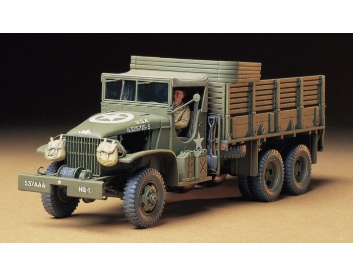 Tamiya - 35218 - U.S. 2 1/2-Ton 6X6 Cargo Truck  - Hobby Sector