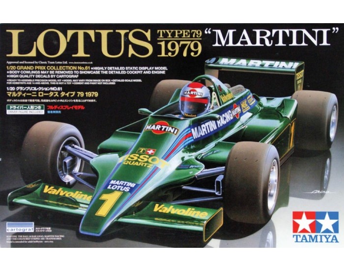 Tamiya - 20061 - Lotus Type 79 1979 "Martini" F1  - Hobby Sector