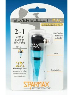 Sparmax - 270107 - Silver Bullet MAC Filtro Com Regulador De Pressão  - Hobby Sector