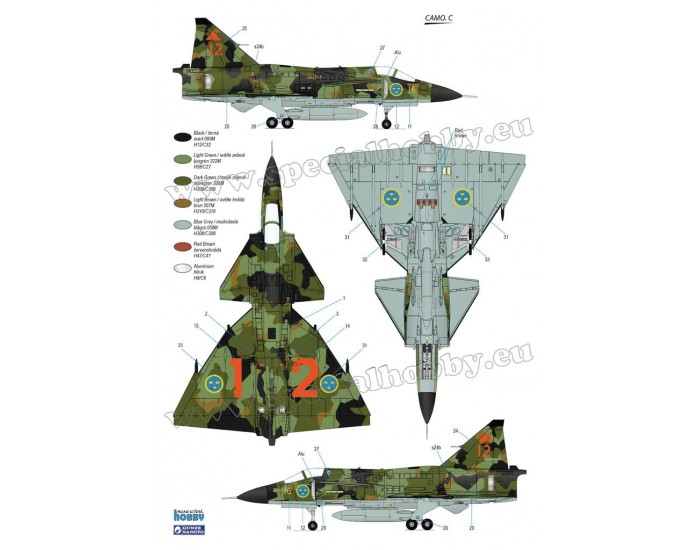 Special Hobby - SH72384 - JA-37 Viggen Fighter  - Hobby Sector