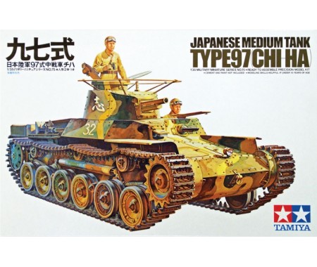 Tamiya - 35075 - Japanese Tank Type 97 (Chi-Ha)  - Hobby Sector