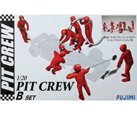 Fujimi - 112459 - Pit Crew B SET 1/20  - Hobby Sector